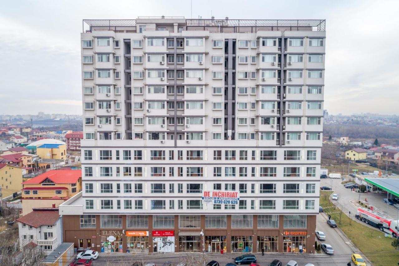 Aparthotel Sir Fundeni Tower Bukarest Kültér fotó