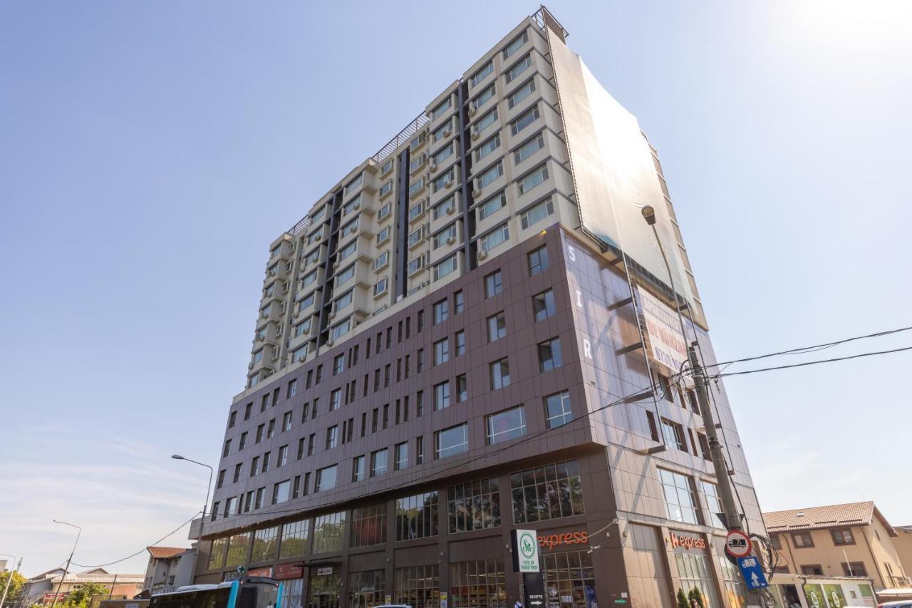 Aparthotel Sir Fundeni Tower Bukarest Kültér fotó