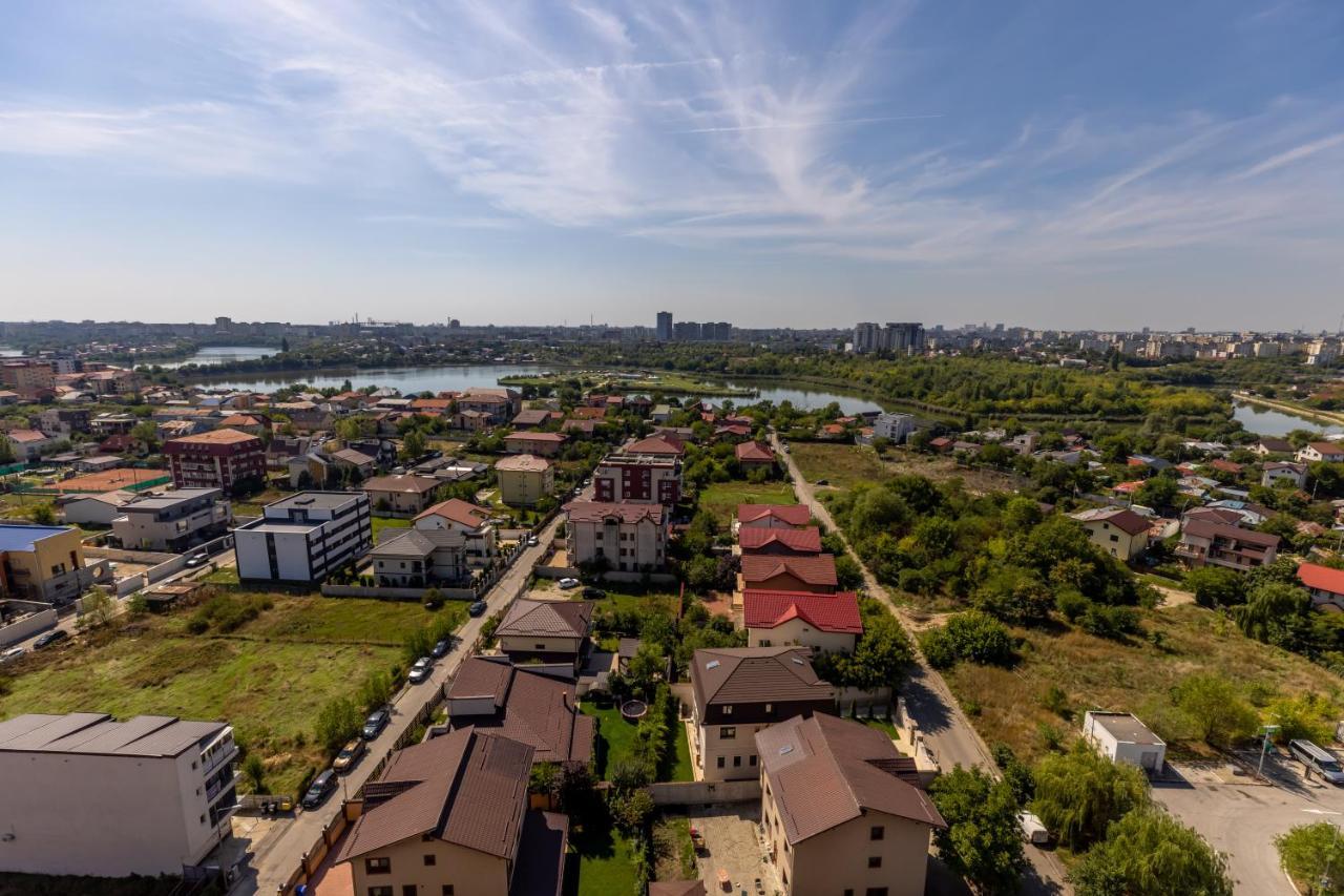 Aparthotel Sir Fundeni Tower Bukarest Kültér fotó